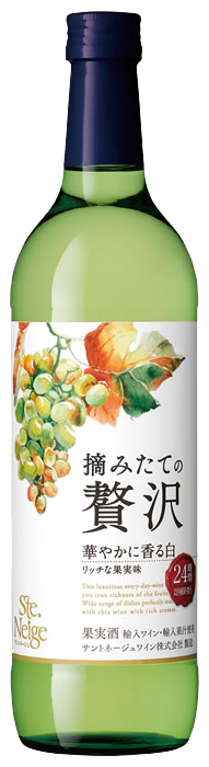 摘みたての贅沢　華やかに香る白　瓶</br>商品コード： 03172